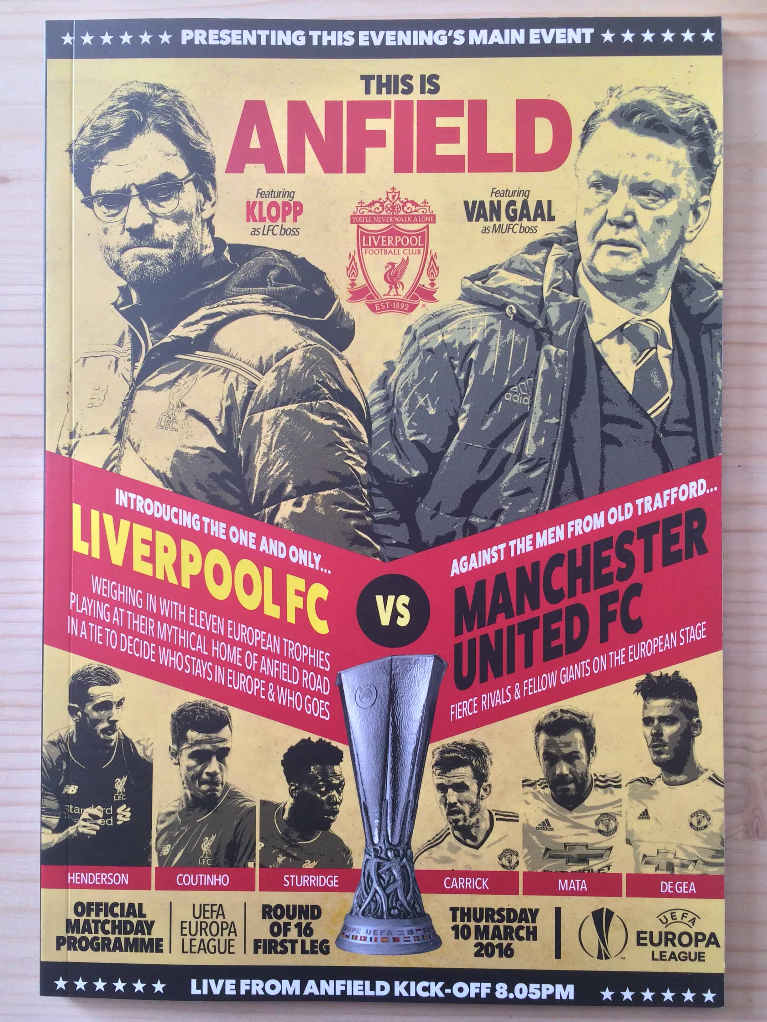 Liverpool FC v Manchester United FC